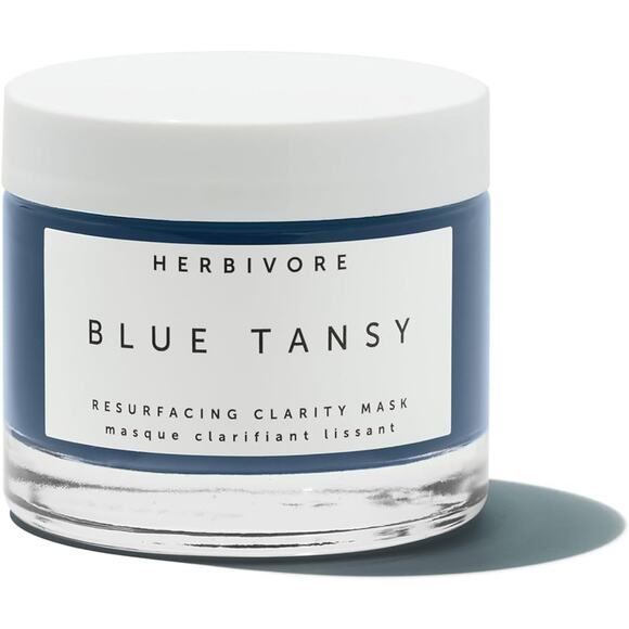 Herbivore Blue Tansy Resurfacing Clarifying Mask – Smooth, Clear, Radiant Skin - Picture 1 of 1